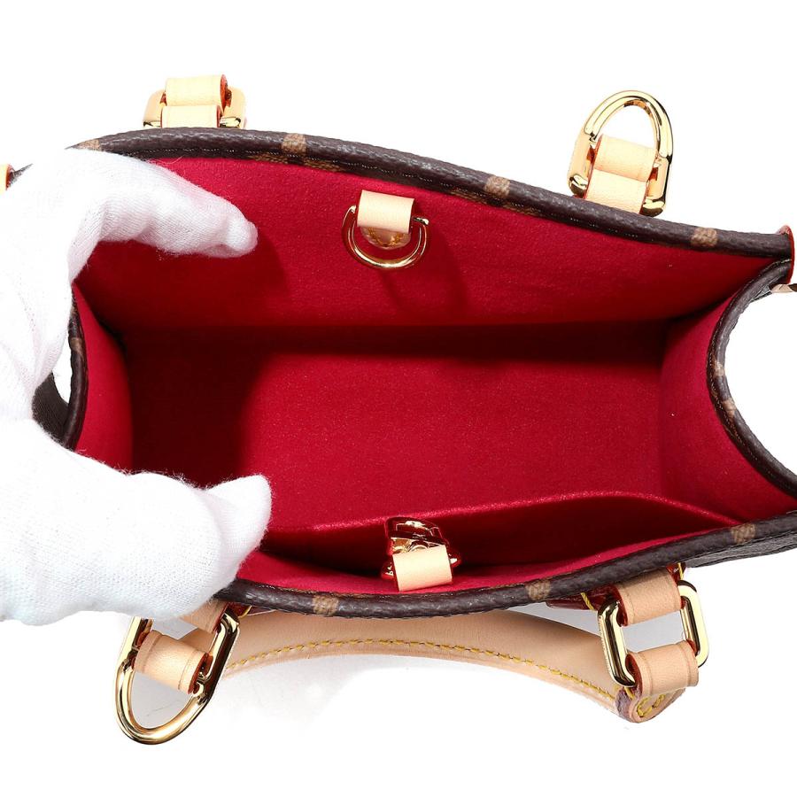 並行輸入 ルイヴィトン ショルダーバッグ Louis Vuitton ルイ・ヴィトン×村上隆 オンザゴー BB M13668レディース ブラウン 茶 | LOUIS VUITTON | 04