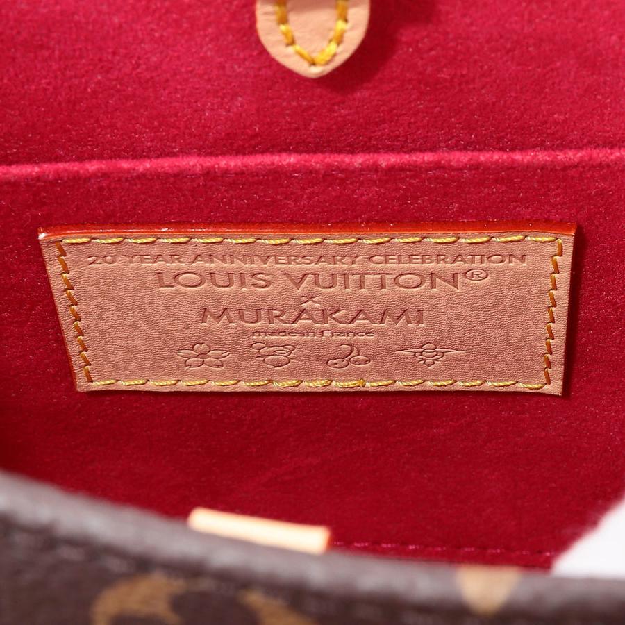 並行輸入 ルイヴィトン ショルダーバッグ Louis Vuitton ルイ・ヴィトン×村上隆 オンザゴー BB M13668レディース ブラウン 茶 | LOUIS VUITTON | 05