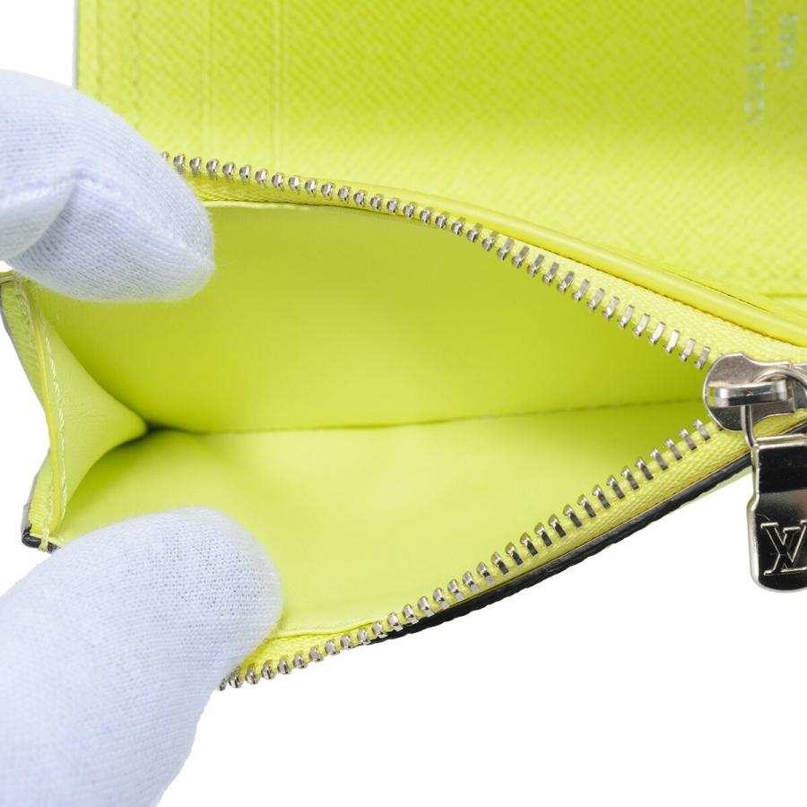 並行輸入 ルイヴィトン 3つ折り財布 Louis Vuitton タイガラマ VICTOR WALLET M14129 メンズ イエロー 黄 | LOUIS VUITTON | 06