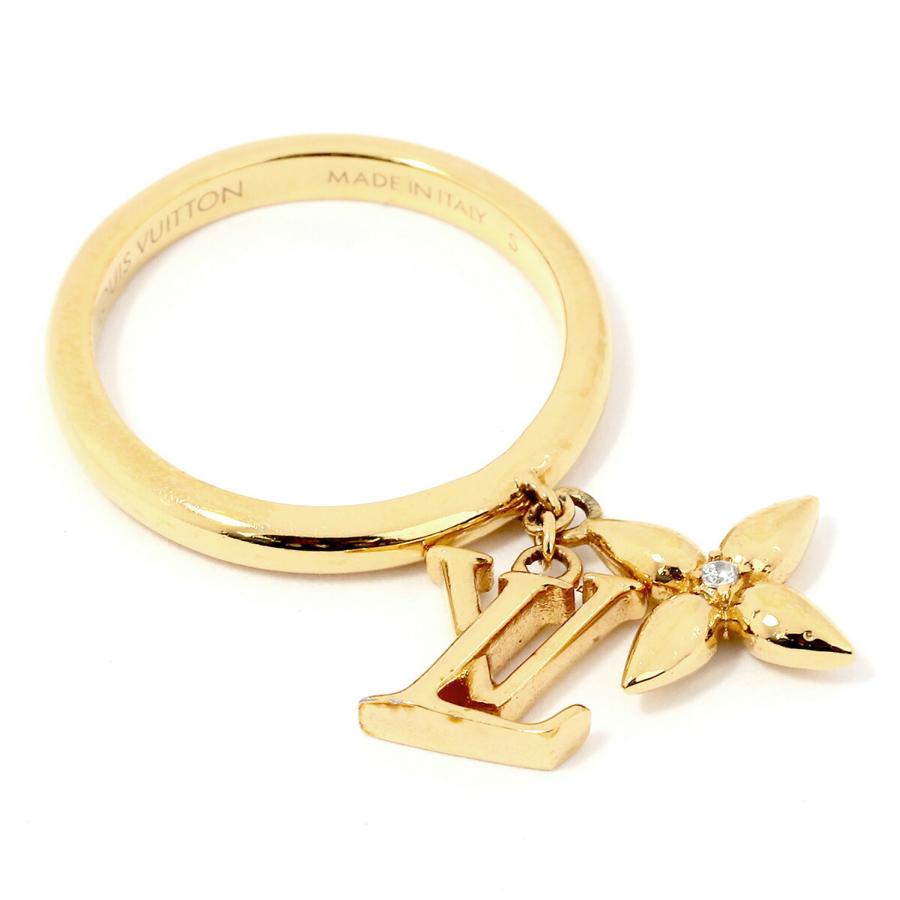 並行輸入 ルイヴィトン リング Louis Vuitton モノグラム リング・ルイゼット シグネチャー M1436Sレディース ゴールド 金 | LOUIS VUITTON | 02