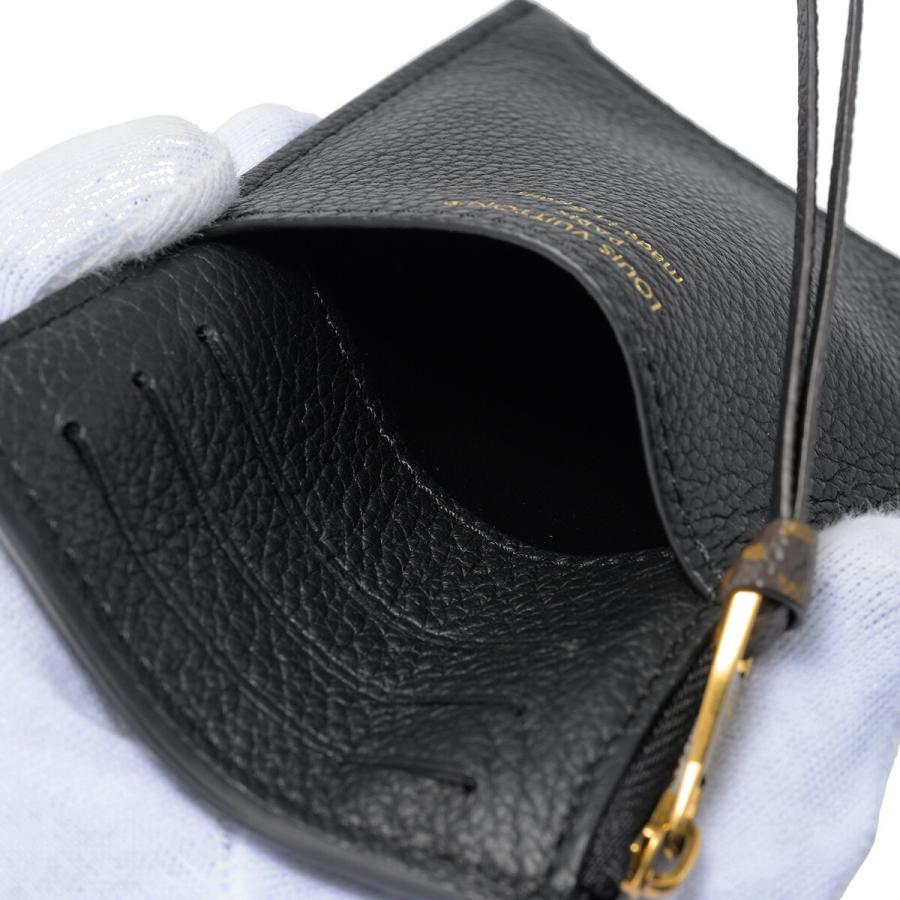並行輸入 ルイヴィトン カードケース Louis Vuitton カーフレザー PORTE CARTES LOW KEY M14550 レディース ブラック 黒 爆買 | LOUIS VUITTON | 05