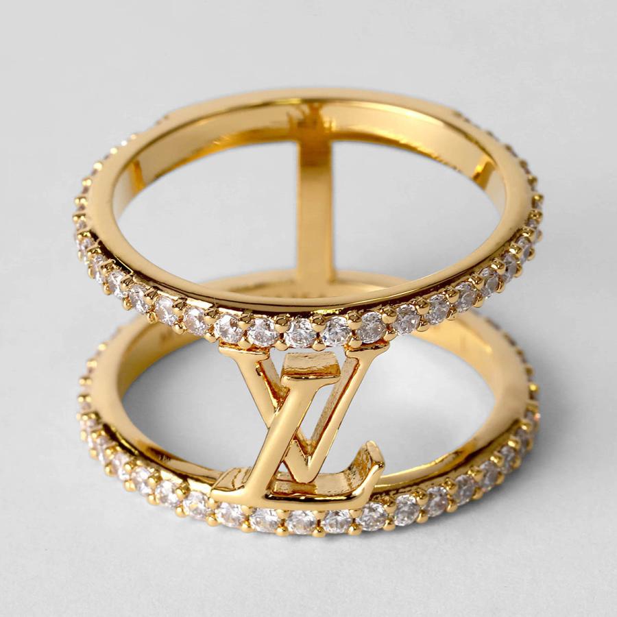 並行輸入 ルイヴィトン リング メタル リング・LV アイコニック ストラス M1463L | LOUIS VUITTON
