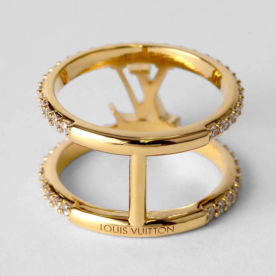 並行輸入 ルイヴィトン リング メタル リング・LV アイコニック ストラス M1463L | LOUIS VUITTON | 01
