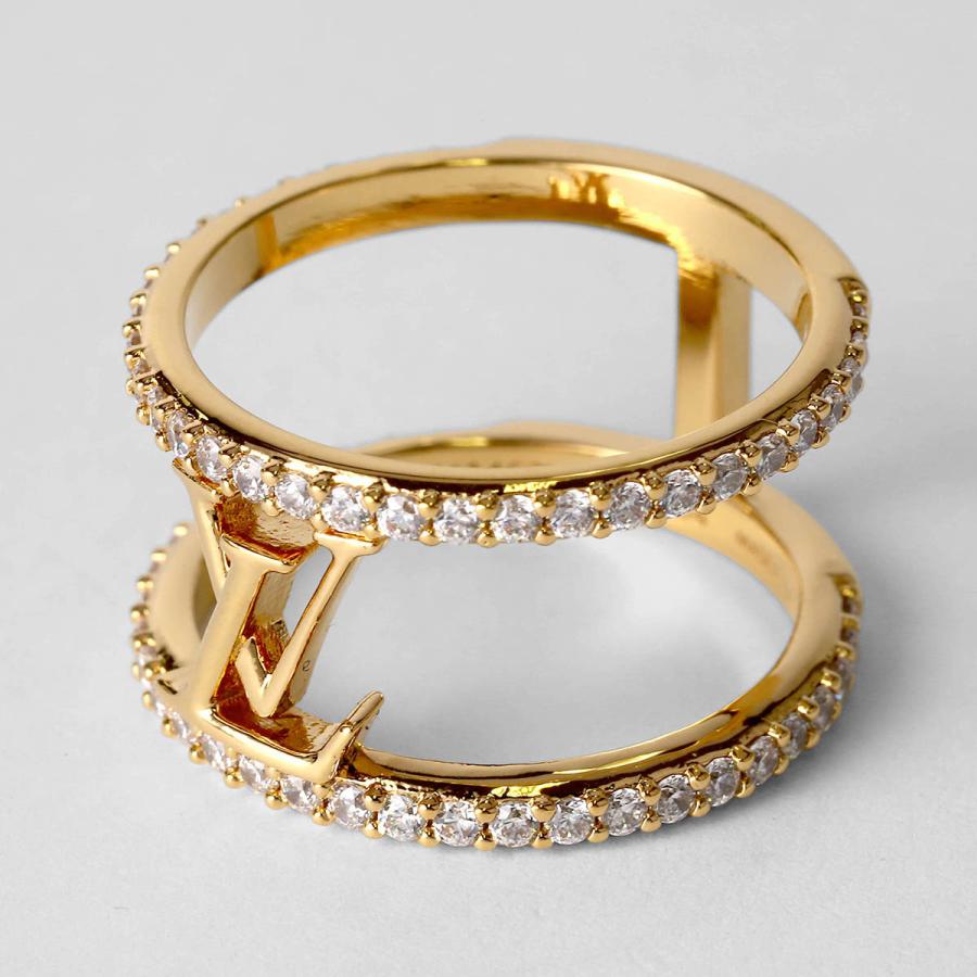 並行輸入 ルイヴィトン リング メタル リング・LV アイコニック ストラス M1463L | LOUIS VUITTON | 02