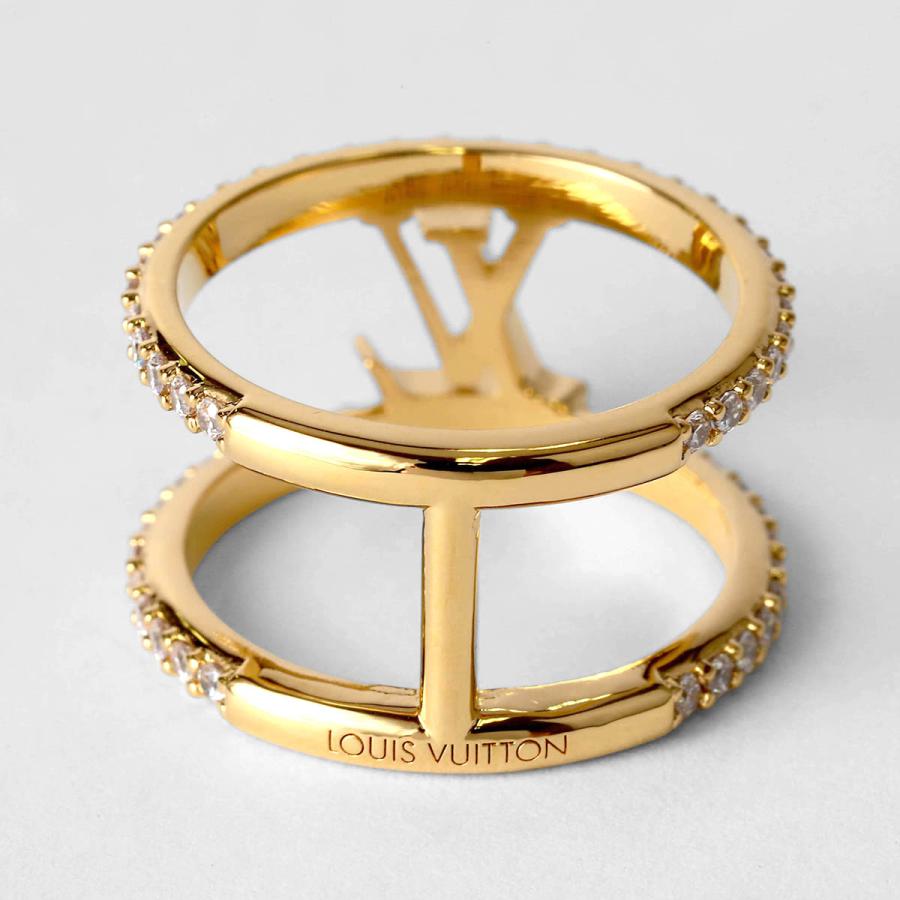 並行輸入 ルイヴィトン リング メタル リング・LV アイコニック ストラス M1463S | LOUIS VUITTON | 01