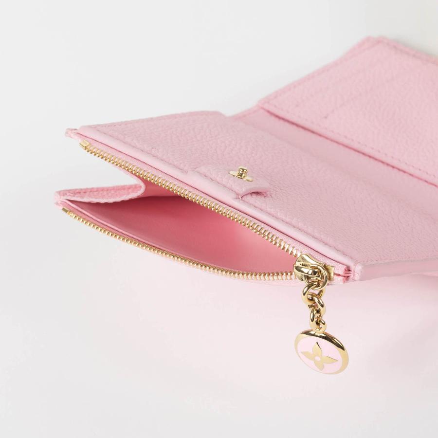 並行輸入 ルイヴィトン 2つ折り財布 Louis Vuitton モノグラム アンプラント ポルトフォイユ・リサ M14655 レディース ピンク 爆買 | LOUIS VUITTON | 05