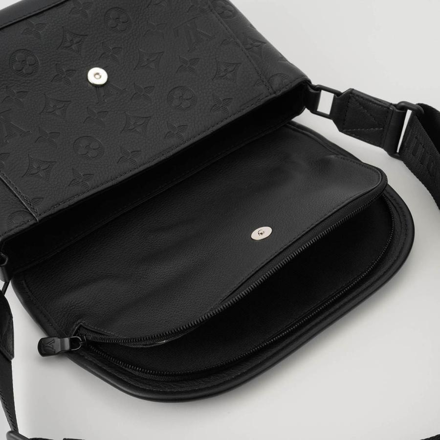 並行輸入 ルイヴィトン ショルダーバッグ Louis Vuitton モノグラム・シャドウ パルス・メッセンジャー M14874 メンズ ブラック 黒 | LOUIS VUITTON | 05