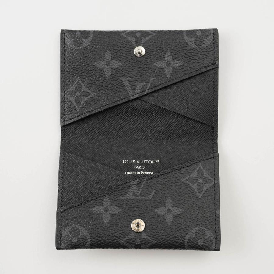 並行輸入 ルイヴィトン カードケース Louis Vuitton モノグラム・エクリプス カードケース ポルト カルト・スリム M14918 メンズ ブラック 黒 グレー | LOUIS VUITTON | 03