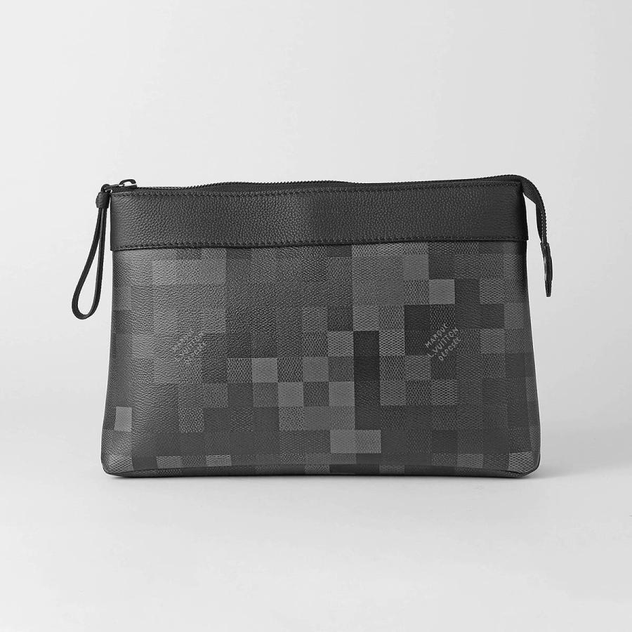 並行輸入 ルイヴィトン クラッチ セカンドバッグ Louis Vuitton ダモフラージュ ポシェット・ヴォワヤージュ スープル M14926メンズ ブラック 黒 爆買 | LOUIS VUITTON