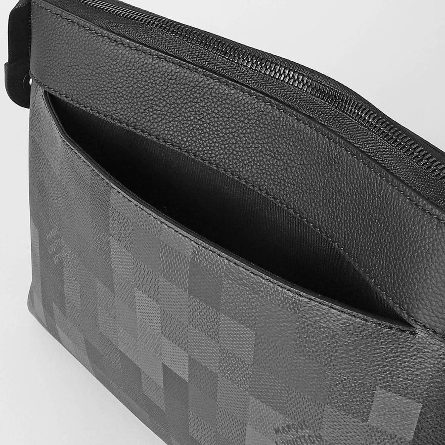 並行輸入 ルイヴィトン クラッチ セカンドバッグ Louis Vuitton ダモフラージュ ポシェット・ヴォワヤージュ スープル M14926メンズ ブラック 黒 爆買 | LOUIS VUITTON | 05