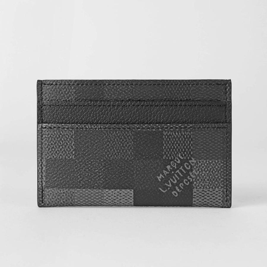 並行輸入 ルイヴィトン カードケース Louis Vuitton ダモフラージュ ポルト カルト・ダブル M14929メンズ ブラック 黒 | LOUIS VUITTON