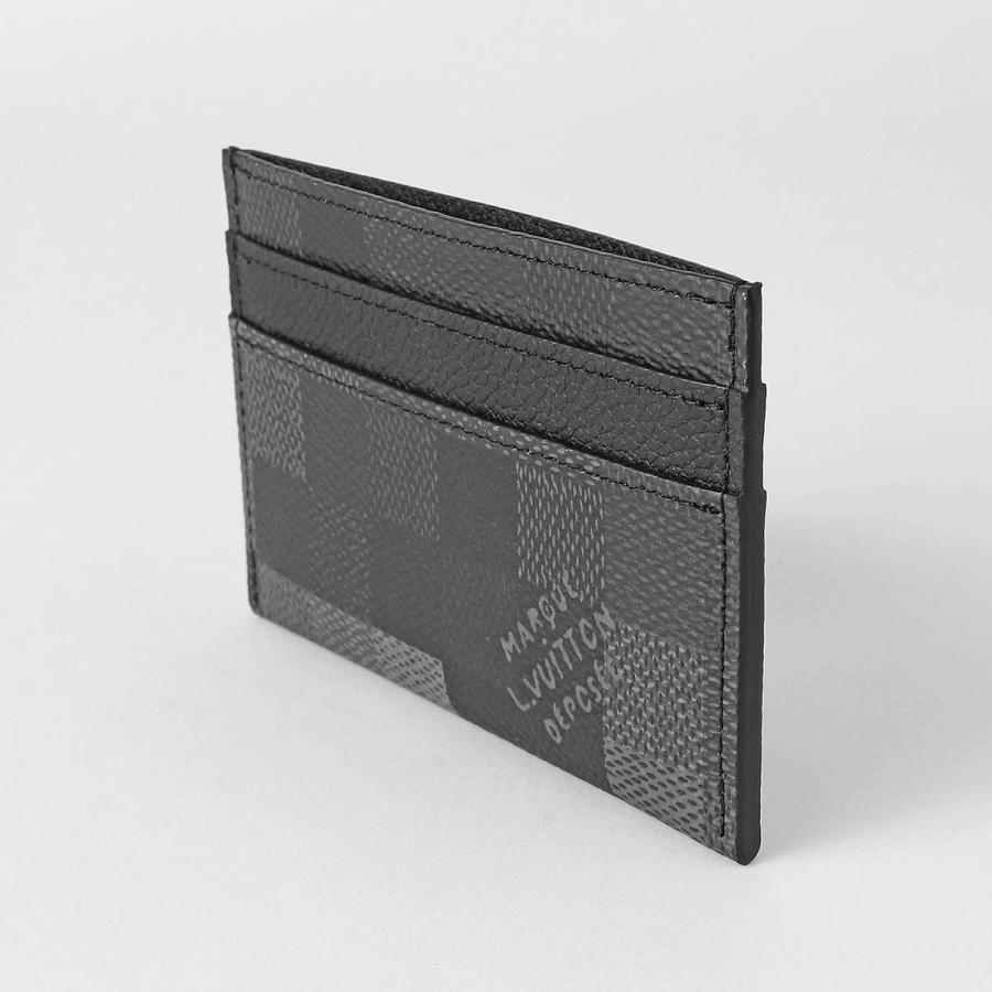 並行輸入 ルイヴィトン カードケース Louis Vuitton ダモフラージュ ポルト カルト・ダブル M14929メンズ ブラック 黒 | LOUIS VUITTON | 03