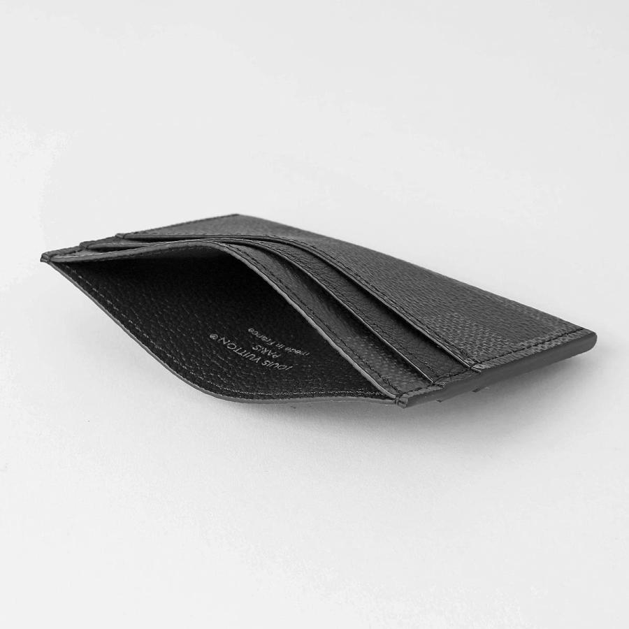 並行輸入 ルイヴィトン カードケース Louis Vuitton ダモフラージュ ポルト カルト・ダブル M14929メンズ ブラック 黒 | LOUIS VUITTON | 04