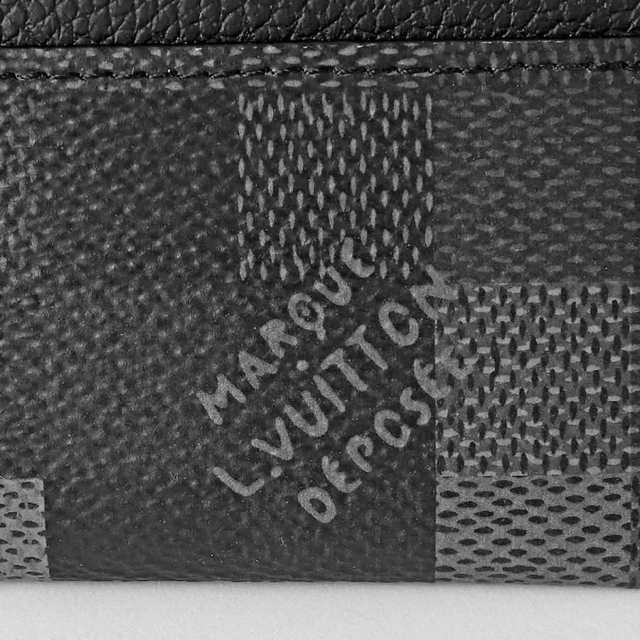 並行輸入 ルイヴィトン カードケース Louis Vuitton ダモフラージュ ポルト カルト・ダブル M14929メンズ ブラック 黒 | LOUIS VUITTON | 05