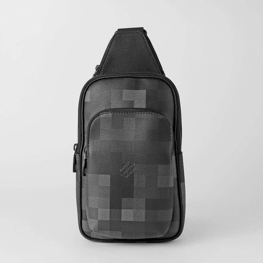 並行輸入 ルイヴィトン ウエストバッグ ボディバッグ Louis Vuitton ダモフラージュ アヴェニュー・スリングバッグ M14953メンズ ブラック 黒 爆買 | LOUIS VUITTON