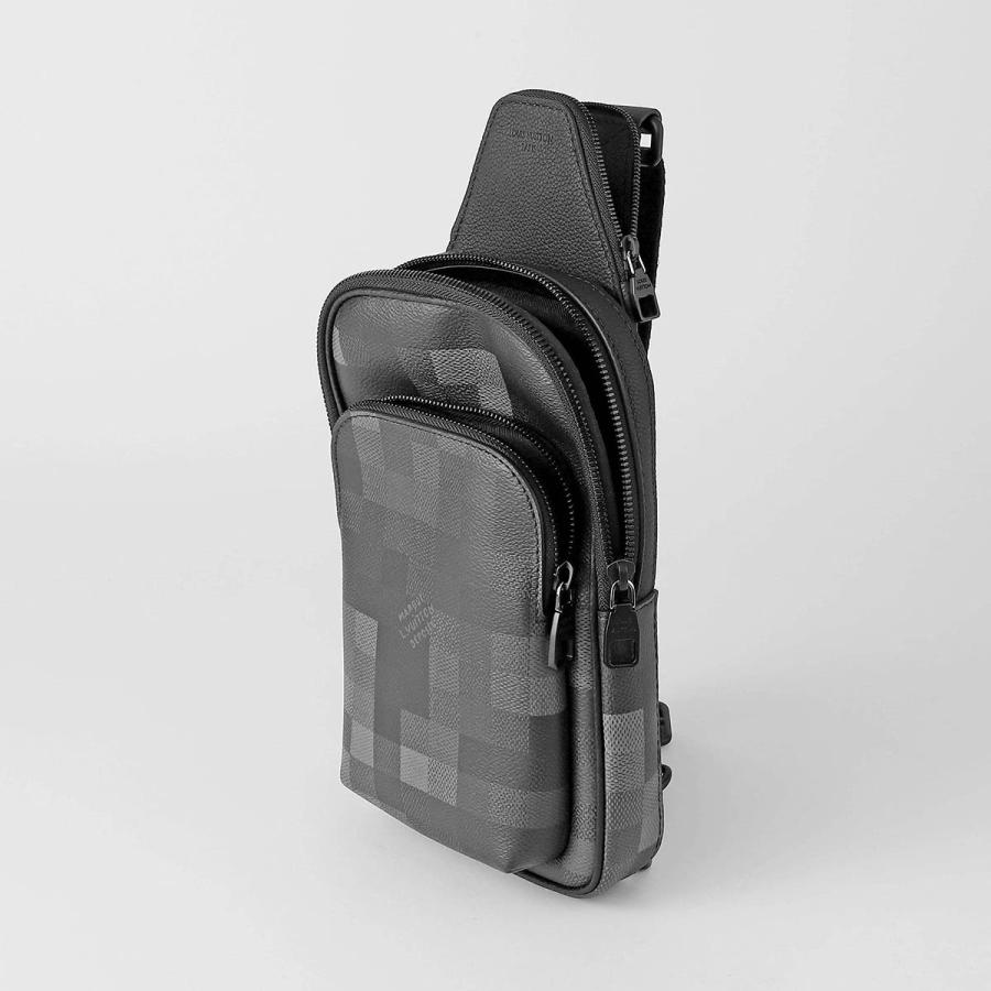 並行輸入 ルイヴィトン ウエストバッグ ボディバッグ Louis Vuitton ダモフラージュ アヴェニュー・スリングバッグ M14953メンズ ブラック 黒 爆買 | LOUIS VUITTON | 03