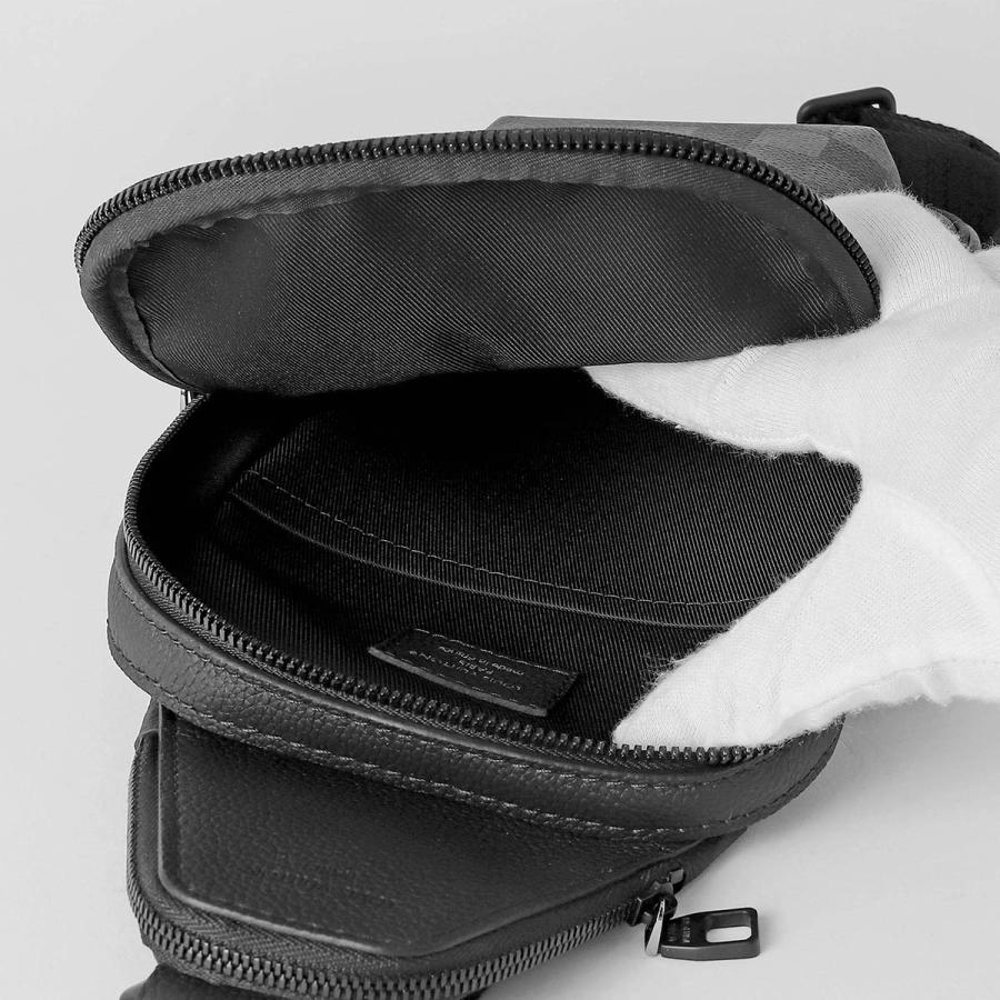 並行輸入 ルイヴィトン ウエストバッグ ボディバッグ Louis Vuitton ダモフラージュ アヴェニュー・スリングバッグ M14953メンズ ブラック 黒 爆買 | LOUIS VUITTON | 04