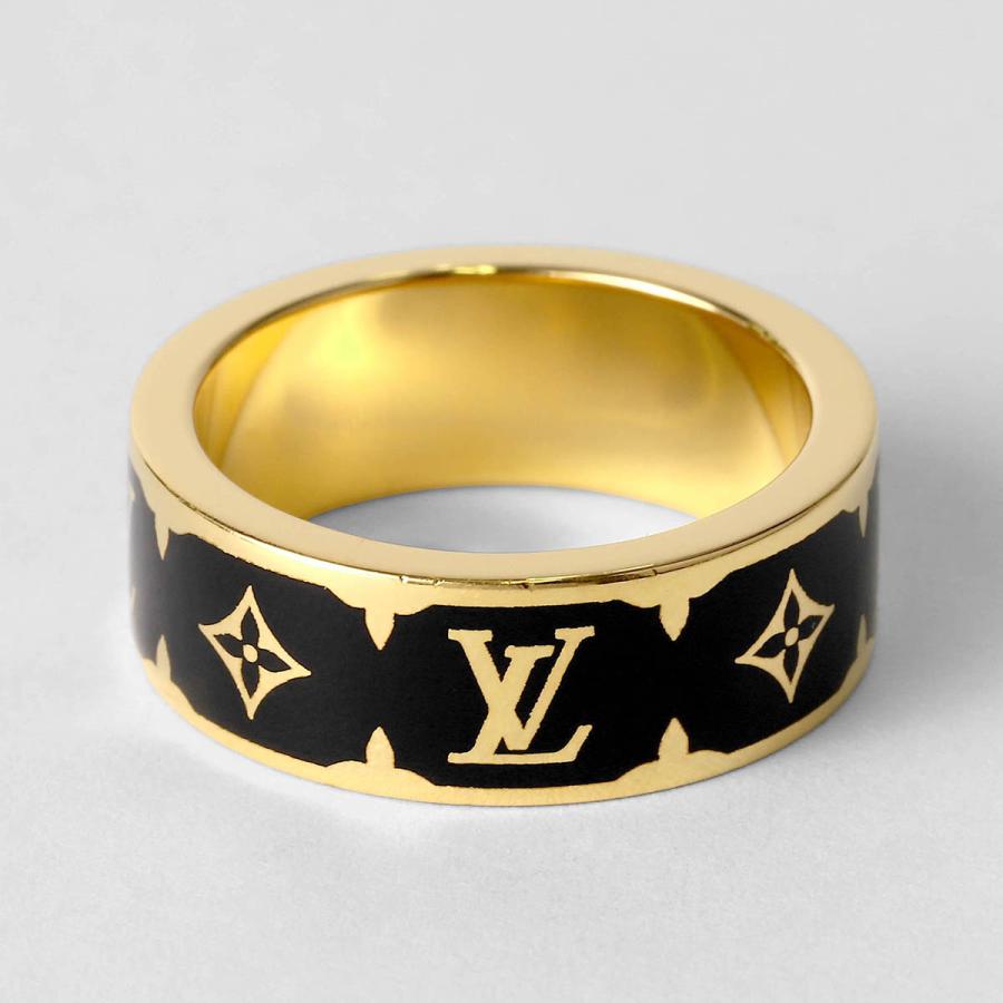 並行輸入 ルイヴィトン リング ナノ グラム リング・エナメル M1568L | LOUIS VUITTON | 01