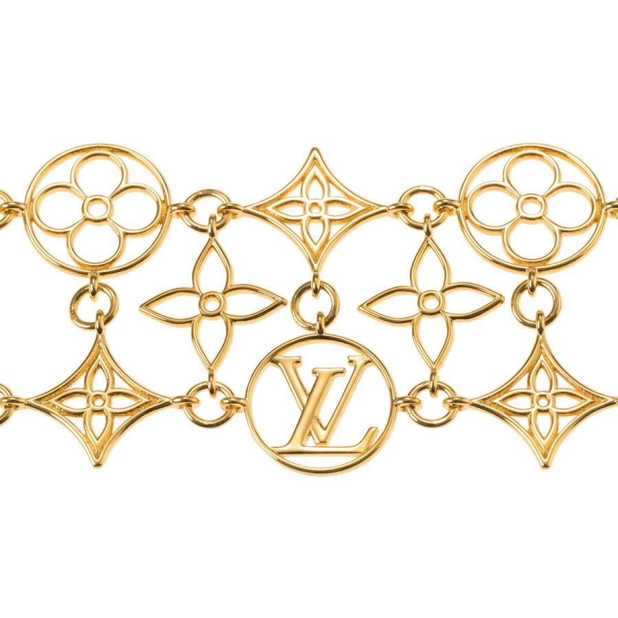 並行輸入 ルイヴィトン ブレスレット Louis Vuitton モノグラム ブレスレット・LV レース M1631Aレディース ゴールド 金 | LOUIS VUITTON | 01