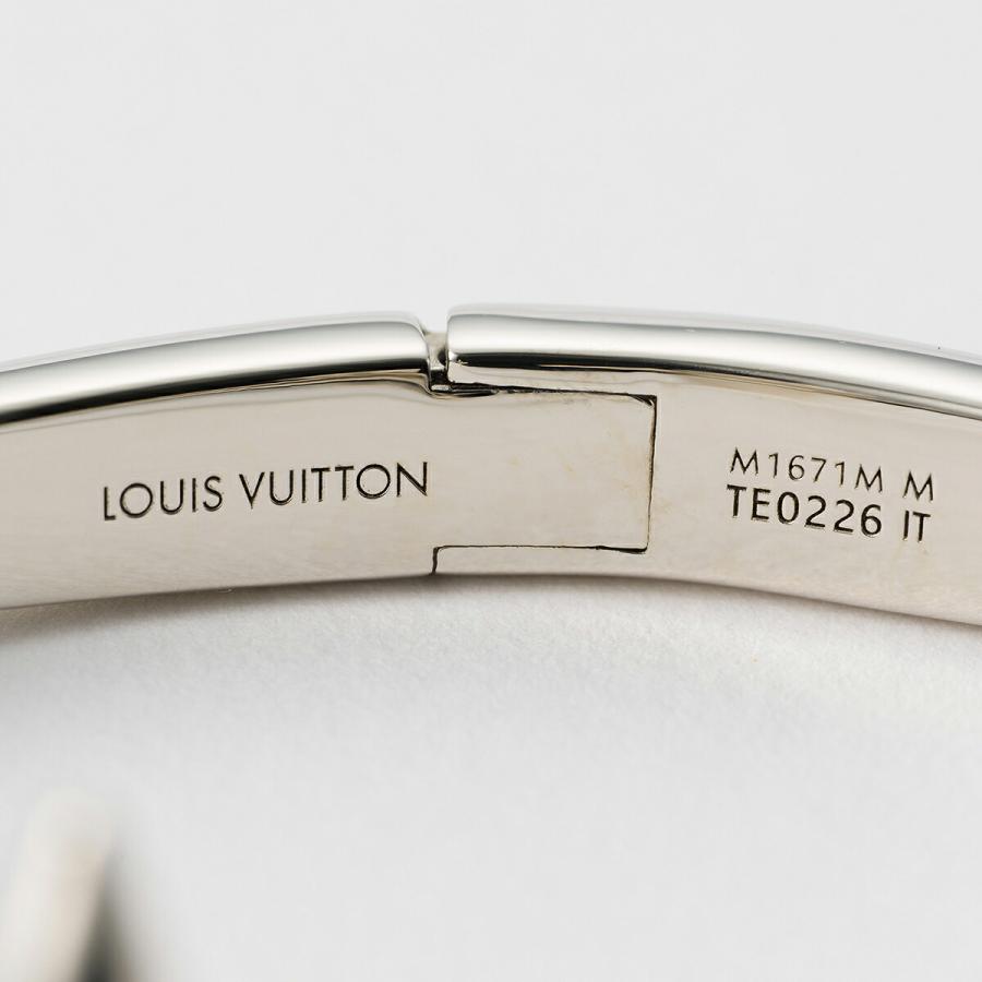 並行輸入 ルイヴィトン ブレスレット Louis Vuitton モノグラム ブレスレット・ルイゼット シグネチャー M1671M レディース シルバー 銀 | LOUIS VUITTON | 07