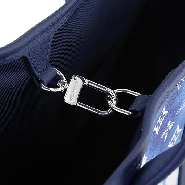 並行輸入 ルイヴィトン トートバッグ Louis Vuitton モノグラム バンダナ トロリー・トート M20553メンズ ブルー 青 | LOUIS VUITTON | 06
