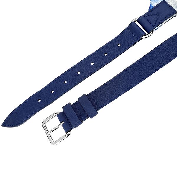 並行輸入 ルイヴィトン ウエストバッグ ボディバッグ Louis Vuitton モノグラム バンダナ ディスカバリー・バムバッグ PM M20587ユニセックス ブルー 青 | LOUIS VUITTON | 06