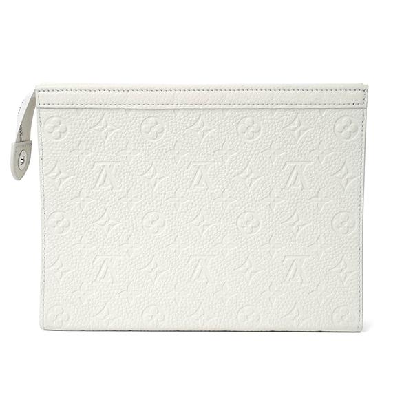 並行輸入 ルイヴィトン クラッチ セカンドバッグ Louis Vuitton ルイヴィトン×草間彌生 ポシェット・ヴォワヤージュ M21681ユニセックス ホワイト 白 | LOUIS VUITTON | 01