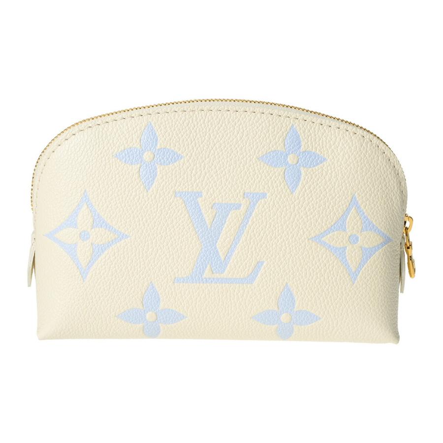 並行輸入 ルイヴィトン ポーチ Louis Vuitton モノグラム ポシェット・コスメティック PM M24378レディース ホワイト 白 ブルー 青 | LOUIS VUITTON | 01