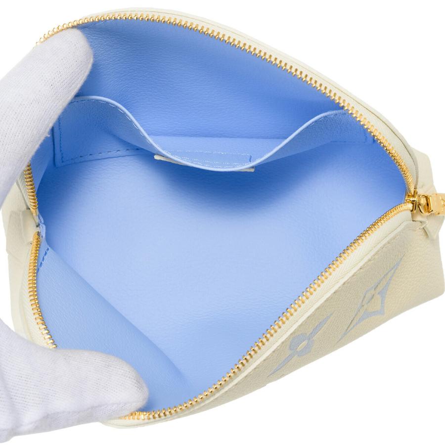 並行輸入 ルイヴィトン ポーチ Louis Vuitton モノグラム ポシェット・コスメティック PM M24378レディース ホワイト 白 ブルー 青 | LOUIS VUITTON | 04