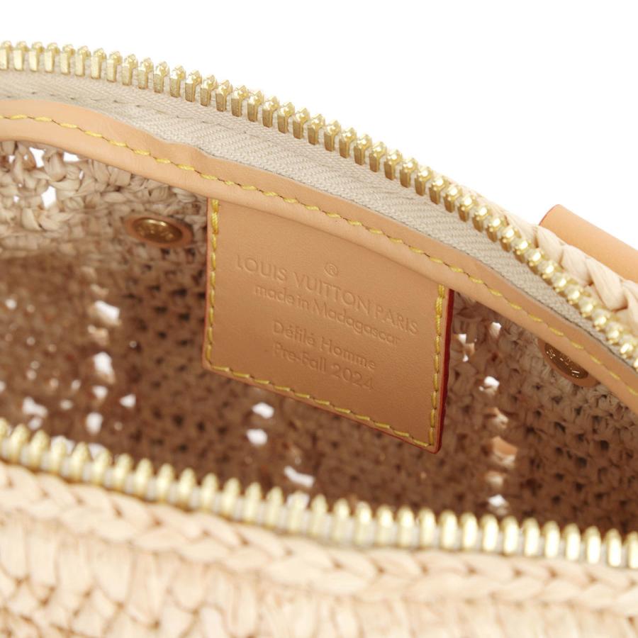 並行輸入 ルイヴィトン ショルダーバッグ Louis Vuitton ダミエ・ラフィア キーポル・バンドリエール 25 M25010ユニセックス ベージュ | LOUIS VUITTON | 08