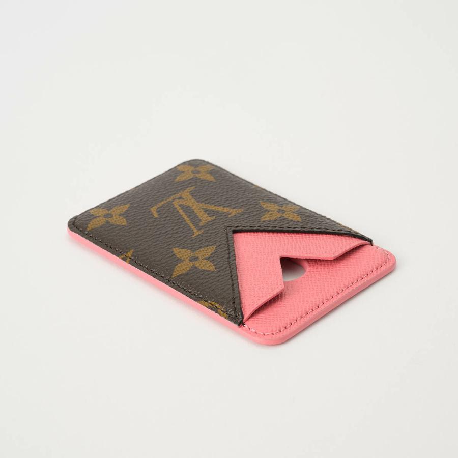 並行輸入 ルイヴィトン カードケース Louis Vuitton モノグラム ポルト カルト・マグネット M25660 レディース ブラウン 茶 ピンク | LOUIS VUITTON | 03