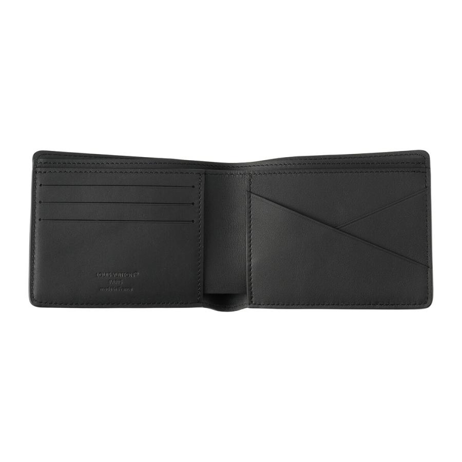 並行輸入 ルイヴィトン 2つ折り財布 Louis Vuitton アエログラム ポルトフォイユ・ミュルティプル M25945メンズ ブラック 黒 爆買 | LOUIS VUITTON | 03
