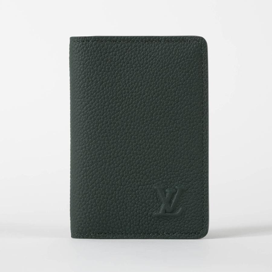 並行輸入 ルイヴィトン カードケース Louis Vuitton LV アエログラム オーガナイザー・ドゥ ポッシュ M25950 メンズ ダークグリーン 緑 爆買 | LOUIS VUITTON