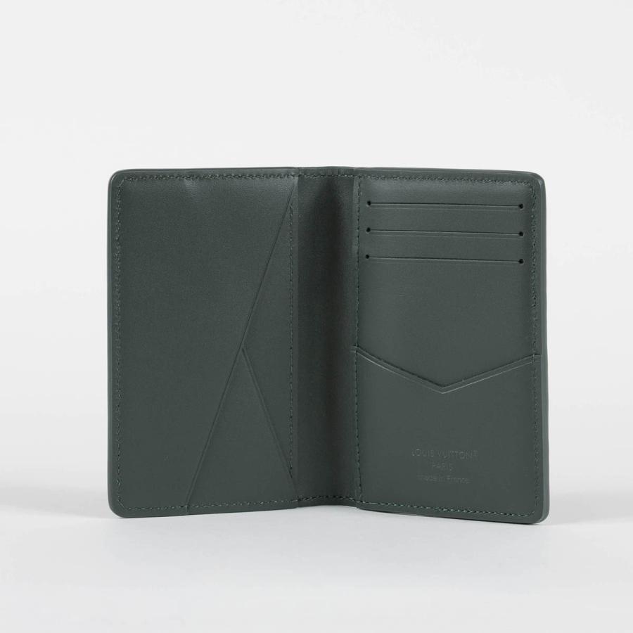 並行輸入 ルイヴィトン カードケース Louis Vuitton LV アエログラム オーガナイザー・ドゥ ポッシュ M25950 メンズ ダークグリーン 緑 爆買 | LOUIS VUITTON | 03