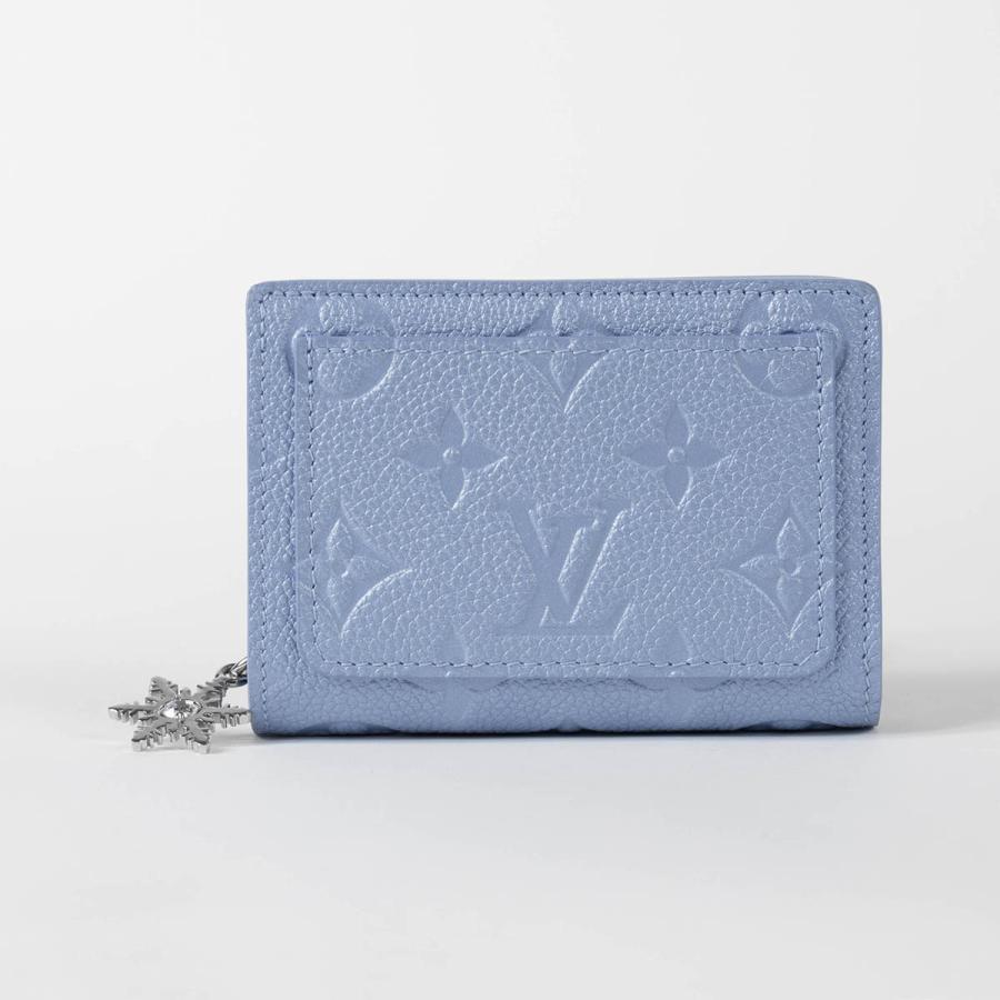 並行輸入 ルイヴィトン 2つ折り財布 Louis Vuitton モノグラム アンプラント ポルトフォイユ・クレア M26515 レディース ライトブルー 水色 爆買 | LOUIS VUITTON | 01