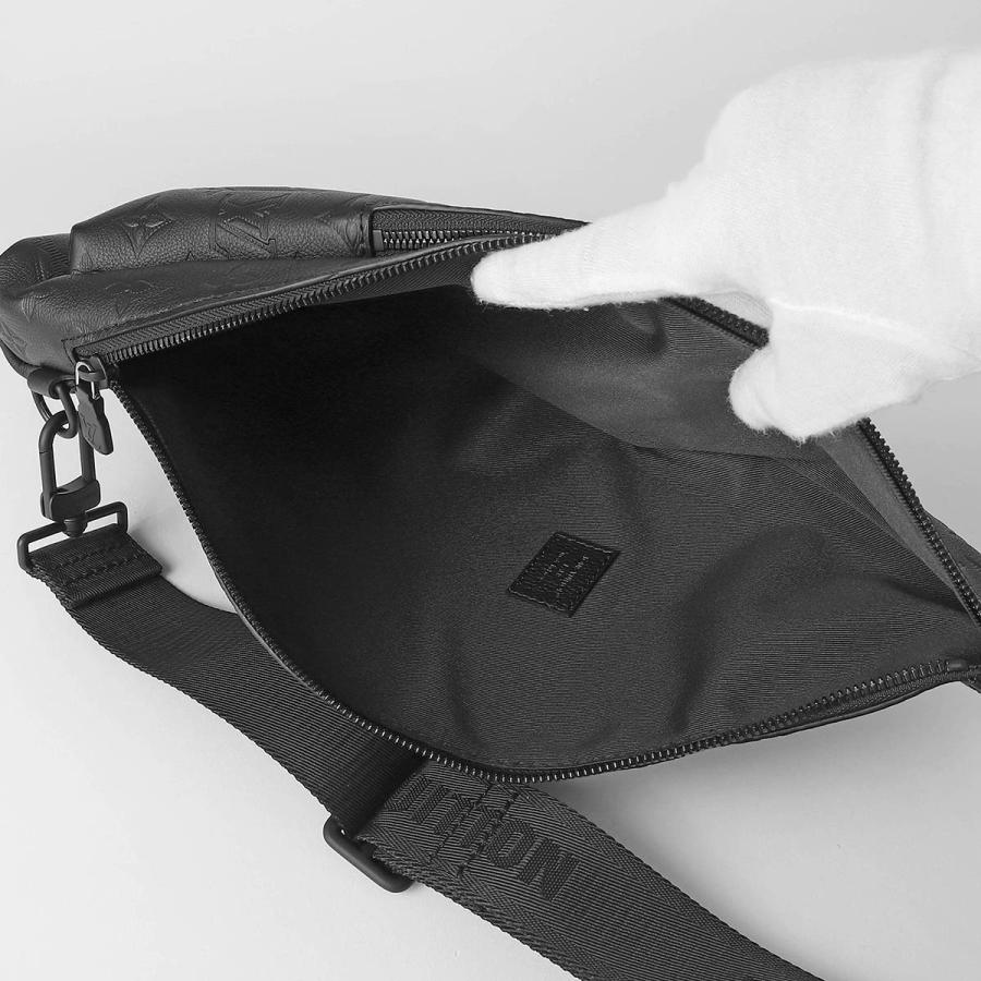 並行輸入 ルイヴィトン ウエストバッグ ボディバッグ Louis Vuitton モノグラム・シャドウ デュオ・スリングバッグ M26730メンズ ブラック 黒 爆買 | LOUIS VUITTON | 04