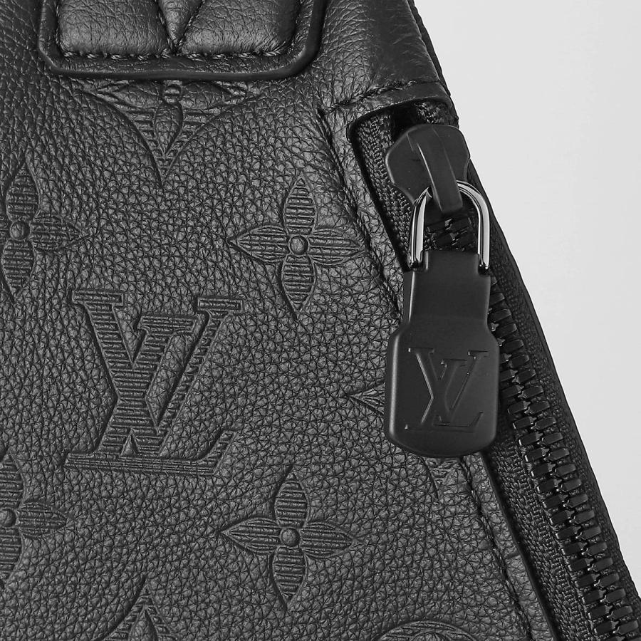 並行輸入 ルイヴィトン ウエストバッグ ボディバッグ Louis Vuitton モノグラム・シャドウ デュオ・スリングバッグ M26730メンズ ブラック 黒 爆買 | LOUIS VUITTON | 06