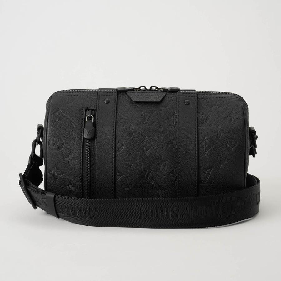 並行輸入 ルイヴィトン ショルダーバッグ Louis Vuitton モノグラム・シャドウ シティ・キーポル M26750 メンズ ブラック 黒 | LOUIS VUITTON