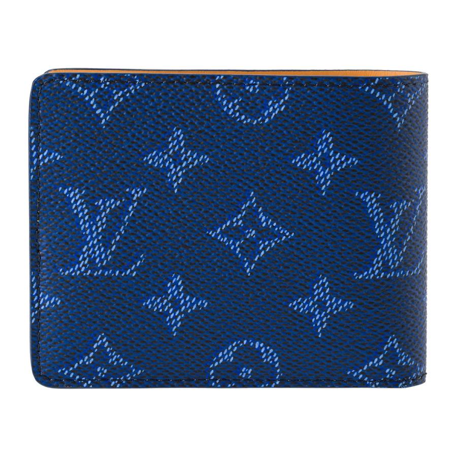 並行輸入 ルイヴィトン 2つ折り財布 Louis Vuitton モノグラム・ヘリテージ ポルトフォイユ・スレンダー M26837メンズ ブルー 青 | LOUIS VUITTON | 01
