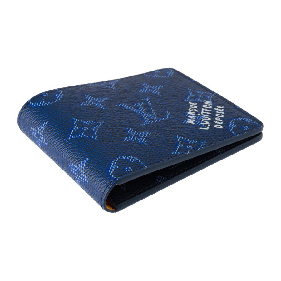 並行輸入 ルイヴィトン 2つ折り財布 Louis Vuitton モノグラム・ヘリテージ ポルトフォイユ・スレンダー M26837メンズ ブルー 青 | LOUIS VUITTON | 02