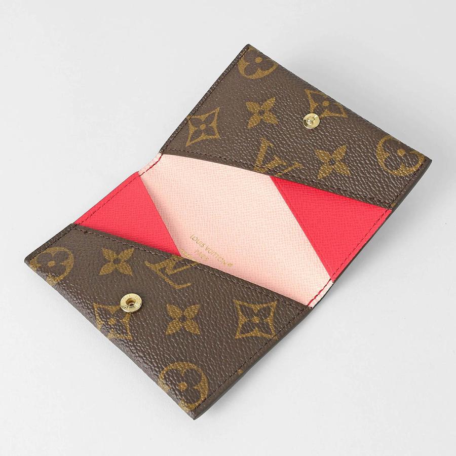 並行輸入 ルイヴィトン カードケース Louis Vuitton モノグラム ポルト カルト・スリム M26901レディース ブラウン 茶 ピンク系 | LOUIS VUITTON | 04