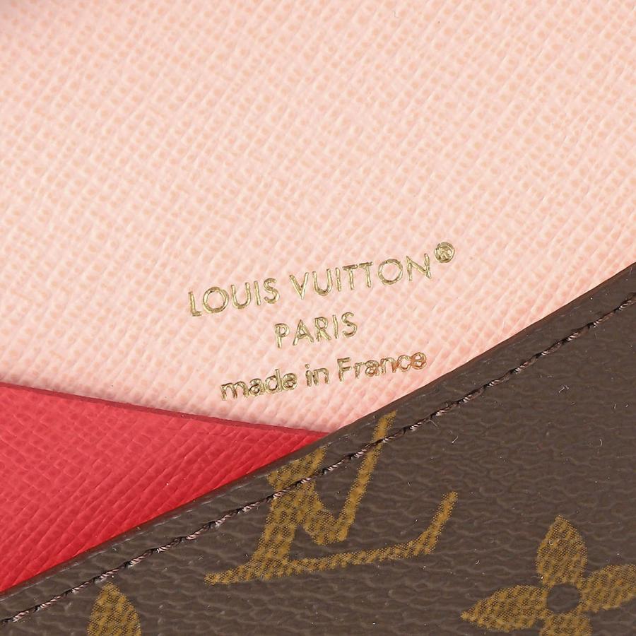 並行輸入 ルイヴィトン カードケース Louis Vuitton モノグラム ポルト カルト・スリム M26901レディース ブラウン 茶 ピンク系 | LOUIS VUITTON | 05