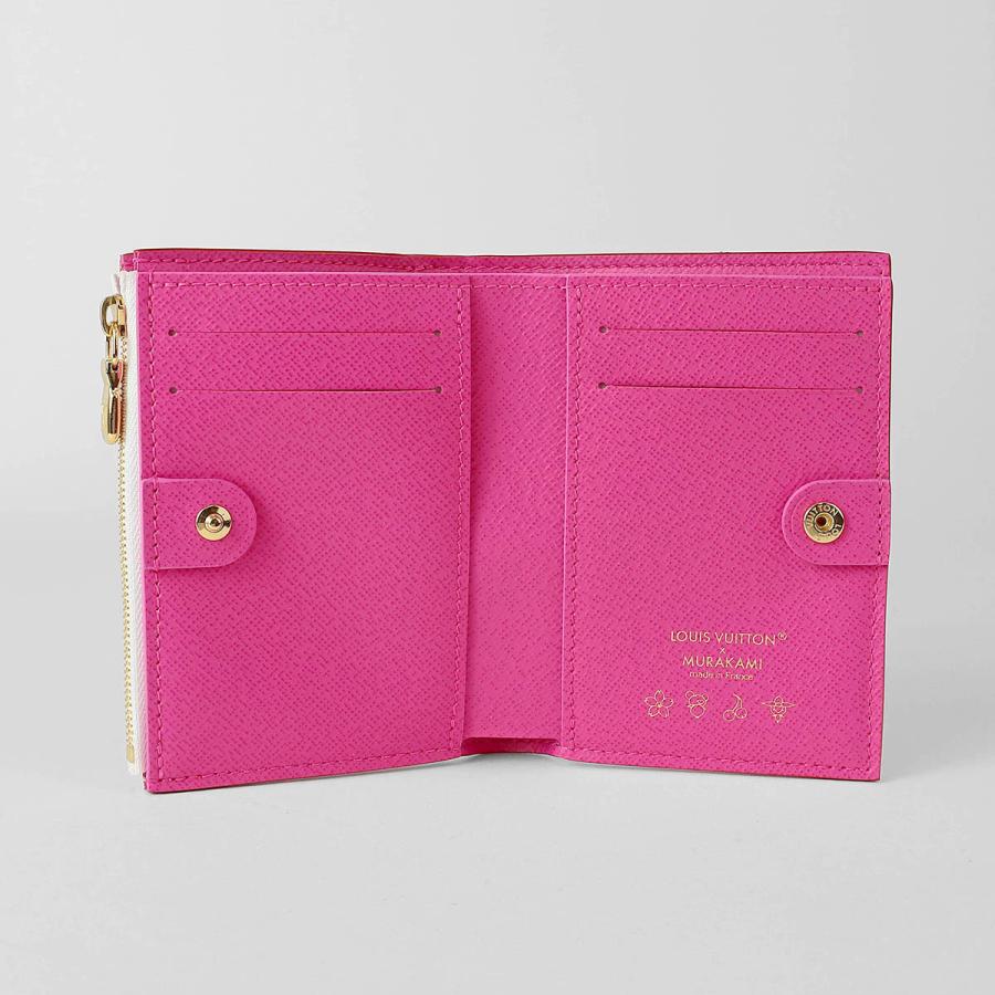 並行輸入 ルイヴィトン 2つ折り財布 Louis Vuitton ルイ・ヴィトン×村上隆 ポルトフォイユ・リサ M27736レディース ホワイト 白 マルチカラー | LOUIS VUITTON | 04