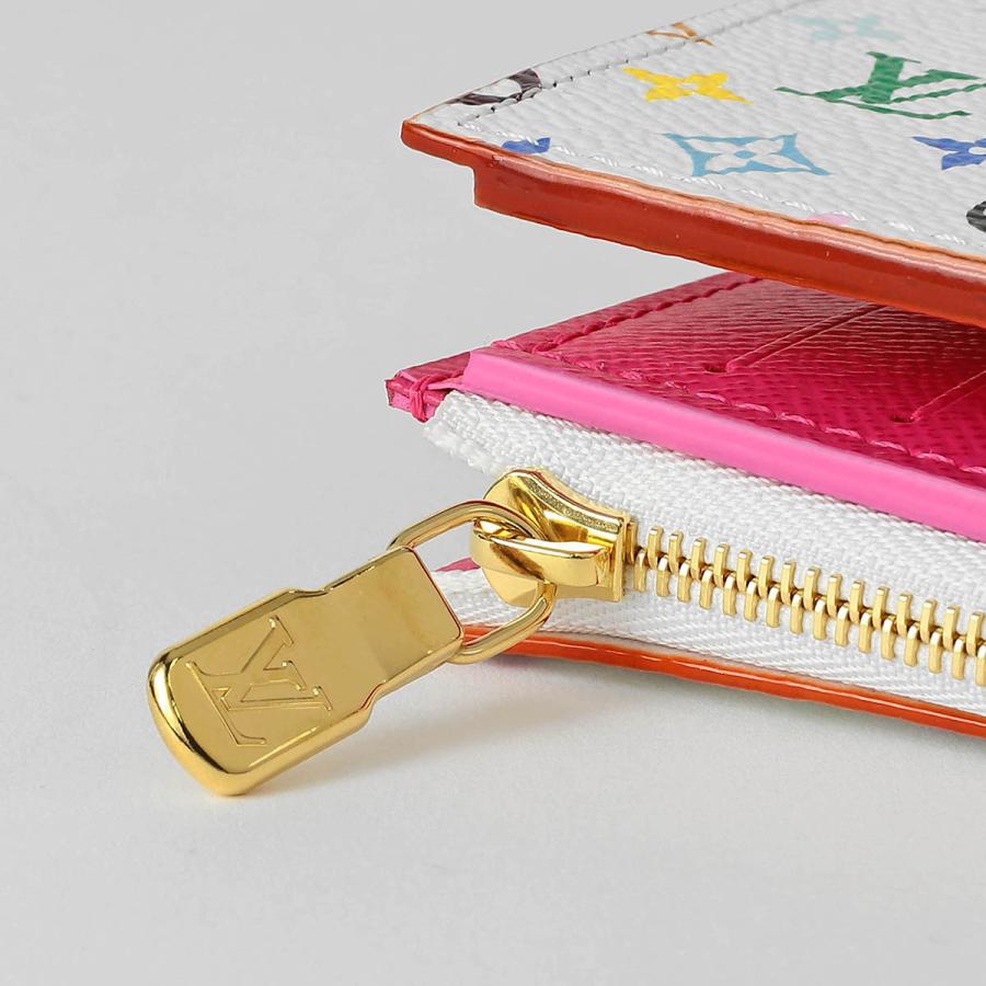 並行輸入 ルイヴィトン 2つ折り財布 Louis Vuitton ルイ・ヴィトン×村上隆 ポルトフォイユ・リサ M27736レディース ホワイト 白 マルチカラー | LOUIS VUITTON | 07