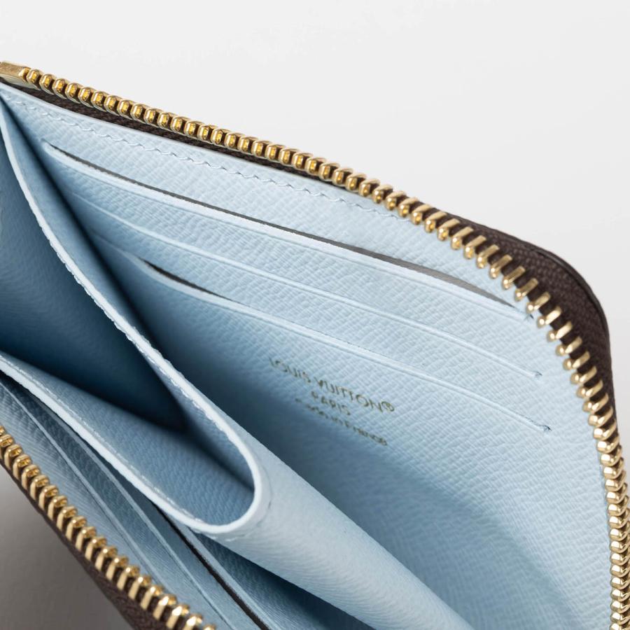 並行輸入 ルイヴィトン コインケース Louis Vuitton モノグラム ポルトフォイユ・ノア M27768 レディース ブラウン 茶 ブルー 青 | LOUIS VUITTON | 07
