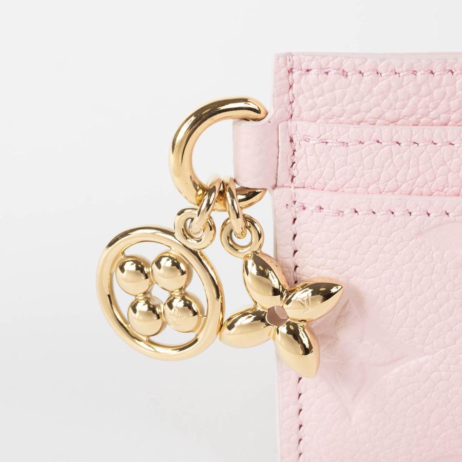 並行輸入 ルイヴィトン カードケース Louis Vuitton モノグラム アンプラント ポルト カルト・LV チャーム M27888 レディース ピンク 爆買 | LOUIS VUITTON | 05
