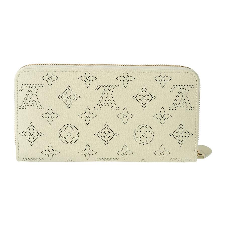 並行輸入 ルイヴィトン 長財布(ラウンドファスナー) Louis Vuitton マヒナ ジッピー・ウォレット M28066 レディース ライトグリーン 黄緑 | LOUIS VUITTON | 01