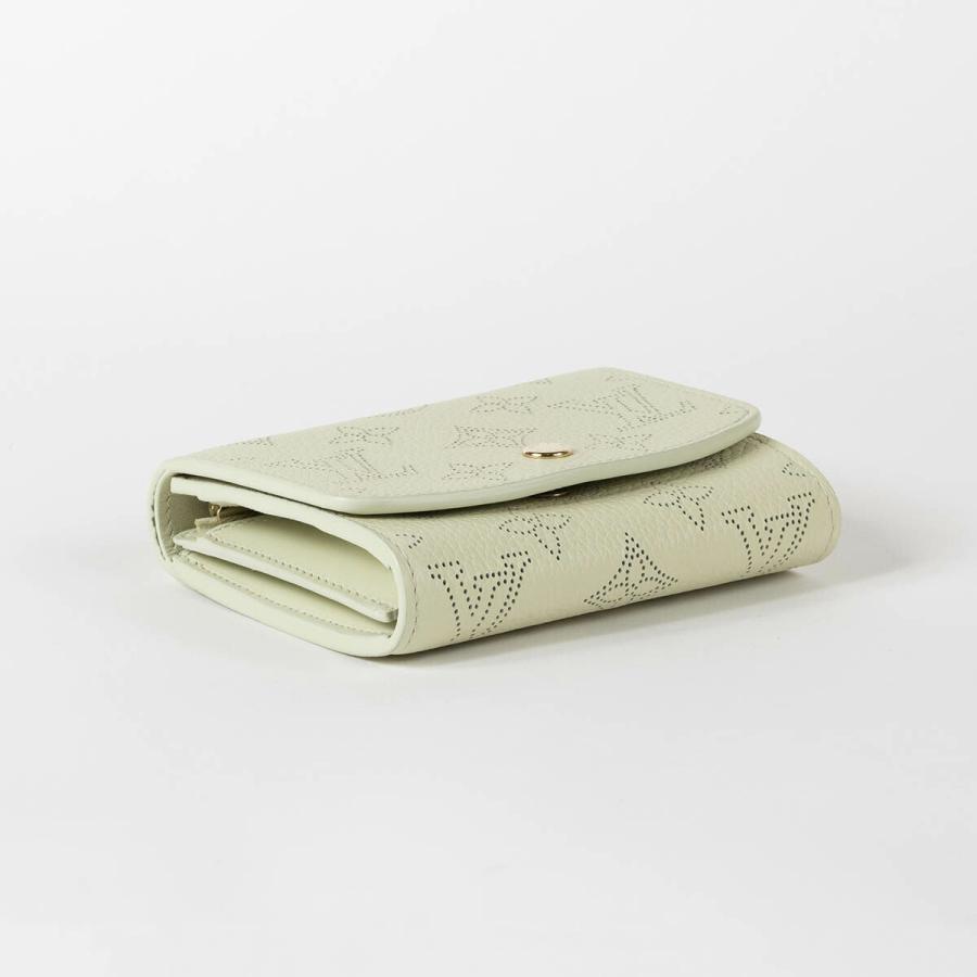 並行輸入 ルイヴィトン 2つ折り財布 Louis Vuitton マヒナ ポルトフォイユ・イリス コンパクト M28068 レディース ペールグリーン 薄緑 爆買 | LOUIS VUITTON | 02