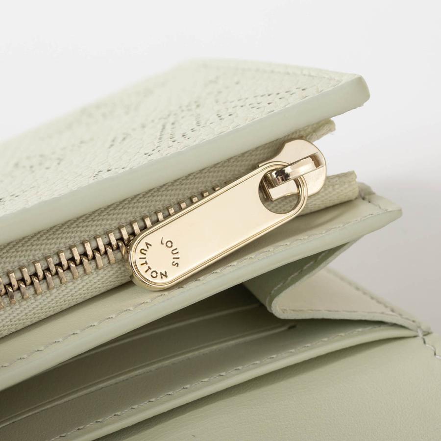 並行輸入 ルイヴィトン 2つ折り財布 Louis Vuitton マヒナ ポルトフォイユ・イリス コンパクト M28068 レディース ペールグリーン 薄緑 爆買 | LOUIS VUITTON | 07
