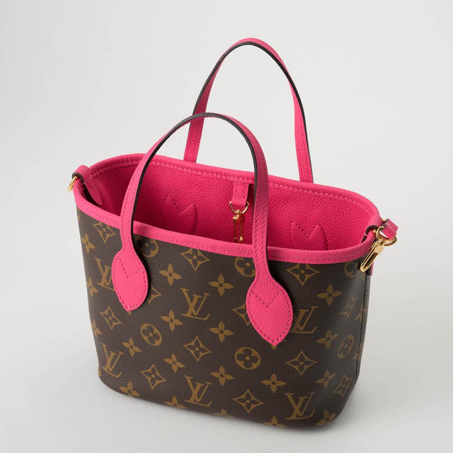 並行輸入 ルイヴィトン トートバッグ Louis Vuitton モノグラム ネヴァーフル・インサイドアウト BB M28348 レディース ピンク ブラウン 茶 | LOUIS VUITTON | 03